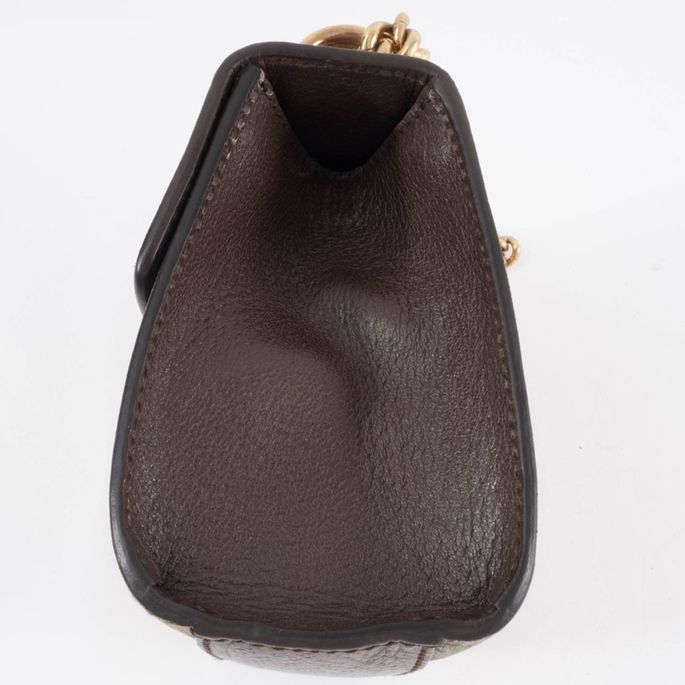 GUCCI Brown Leather Shoulder Bag - Picture 4 of 16